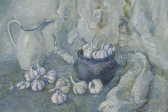 Натюрморт с чесноком. 1979